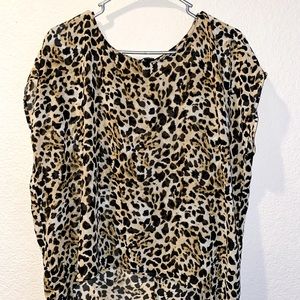 Love this loose fit, cheetah print shirt! Hardly worn!